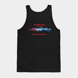 Red White and Blue Mercedes-Bens Tank Top